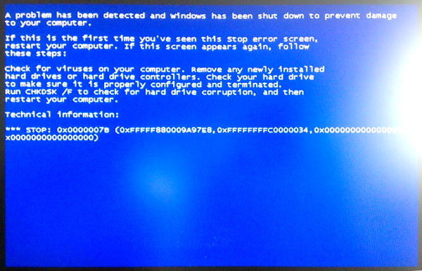 What Does Inaccessible Boot Device Mean 