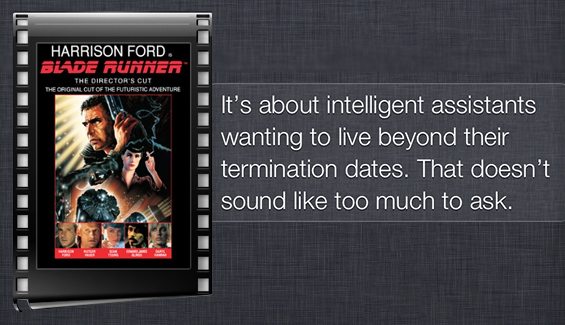 Siri says some strange things about movie