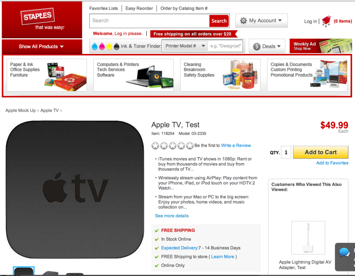 Staples will soon sell Apple products.