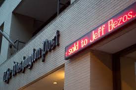 Amazon Owner Purchases Washington Post
