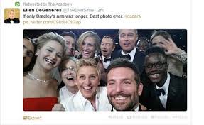 Oscar Selfie Makes Record