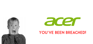 Alert: Acer Customer Database Hacked