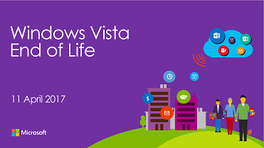 Vista Support Ends April 2017: Please Take Heed!